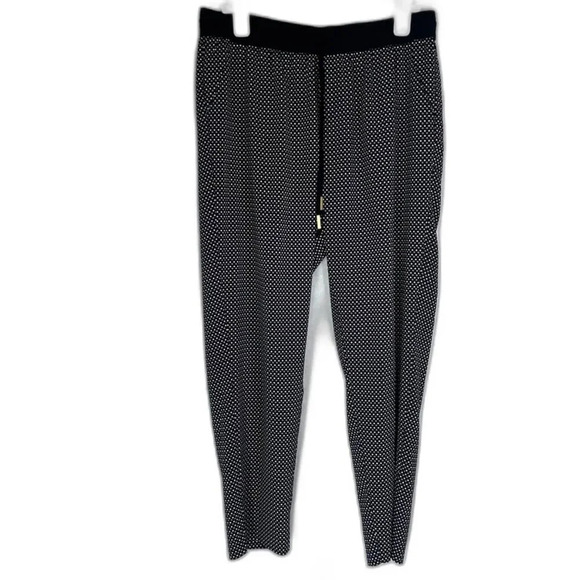 Daisy Fuentes Drawstring Pull On Straight Leg Casual Pants Size Large - Picture 1 of 10